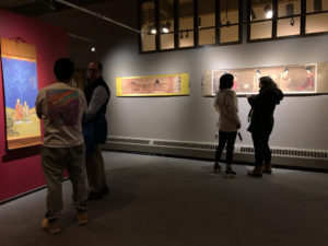 Galletly Gallery featured an exhibit curated by student, Dorothy Li.