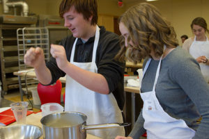 The Art and Science of Baking Project Week group spent a day at the King Arthur Flour Baking School last year.