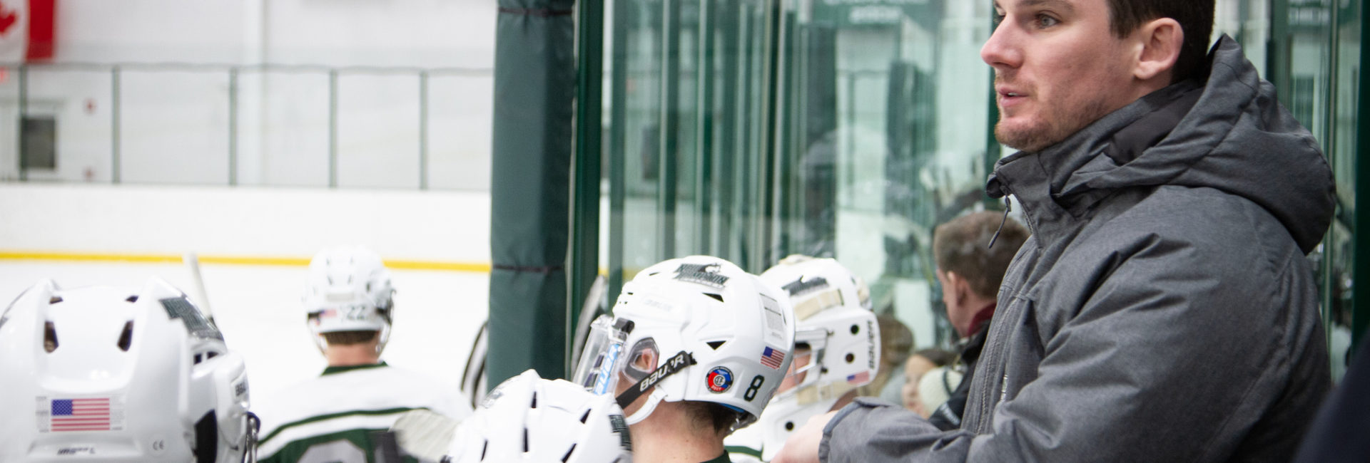 Connor Gorman and Joe Marsh will lead the Huskies for the 2019-2020 Men's Hockey season.