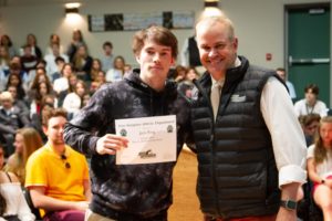 NHS April co-athlete of the month Jack