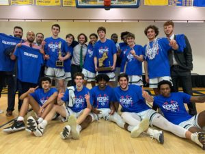 Basketball History was made by this year's New Hampton School Men's Basketball team.