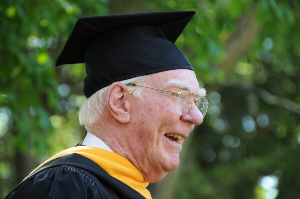 Bob was the honored speaker at the School's commencement exercises in 2010.