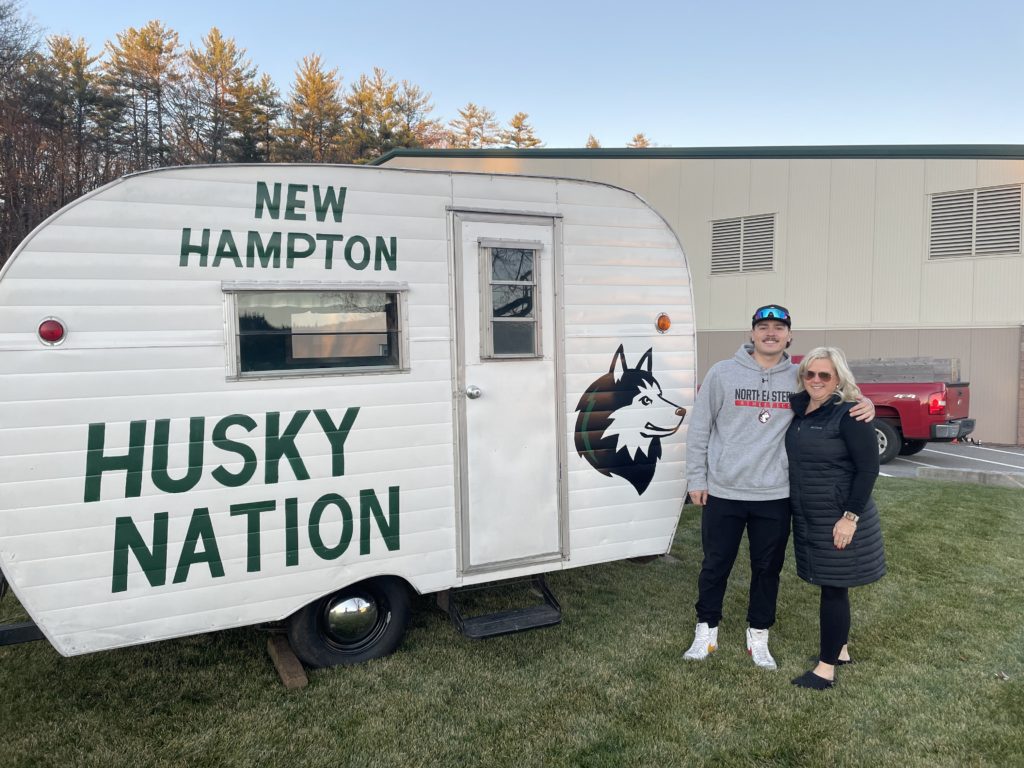 The Husky Tailgating Trailer arrives home in Husky Nation in November of 2022.
